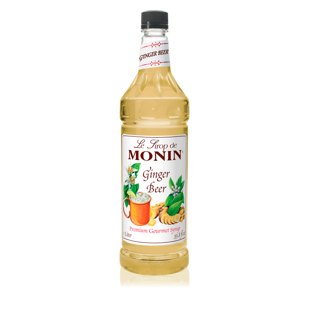 Monin Ginger Beer Syrup-1 Liter-4/Case