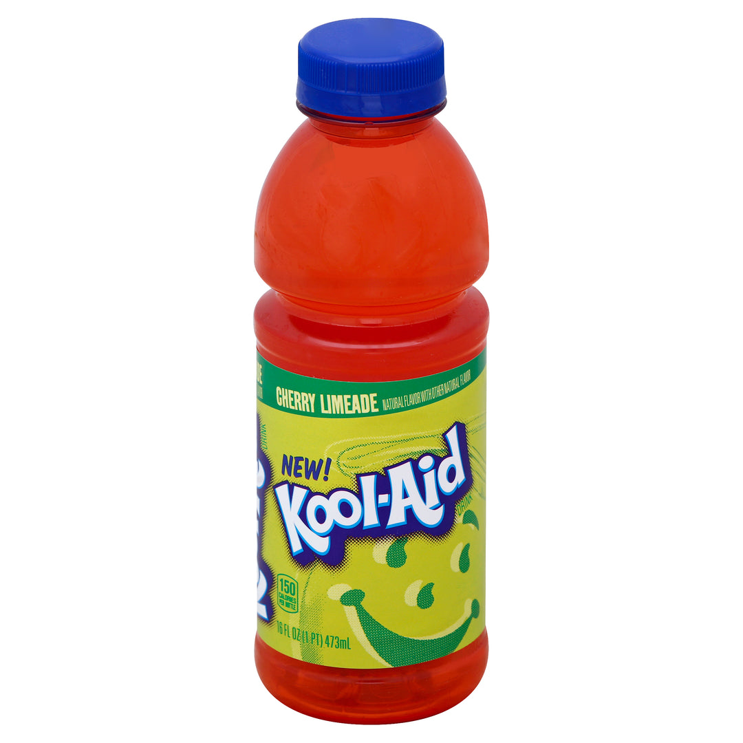 Kool-Aid Cherry Limeade Ready To Drink Beverage-16 fl oz.s-12/Case