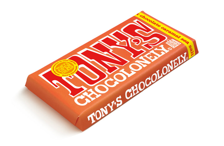 Tony's Chocolonely Milk Caramel Sea Salt-6.35 oz.-15/Case