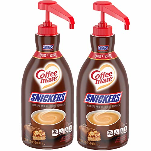 Coffee Mate Liquid Snickers-1.58 Quart-2/Case