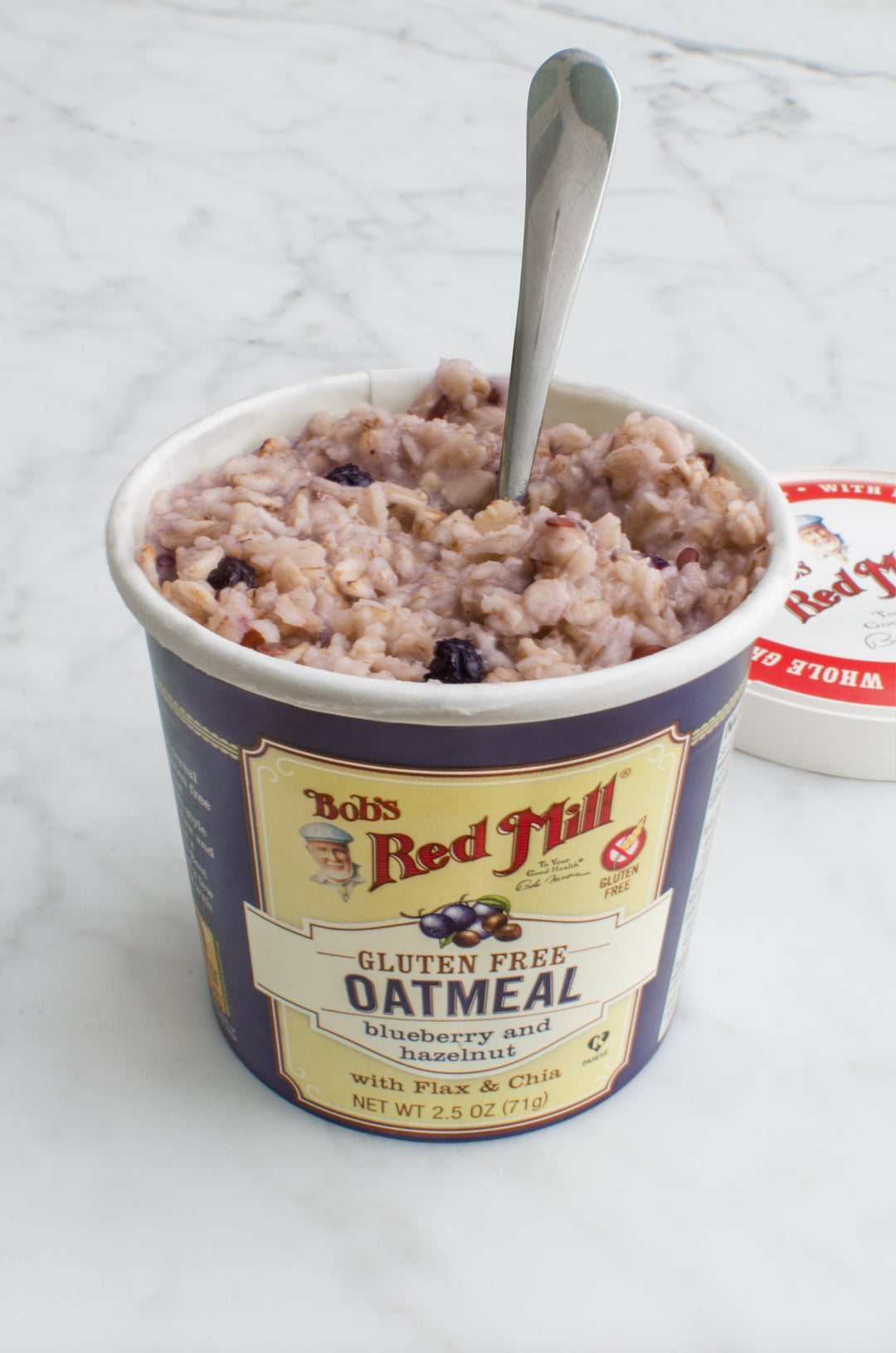 Bob's Red Mill Natural Foods Inc Gluten Free Blueberry Hazelnut Oatmeal Cup-2.5 oz.-12/Case
