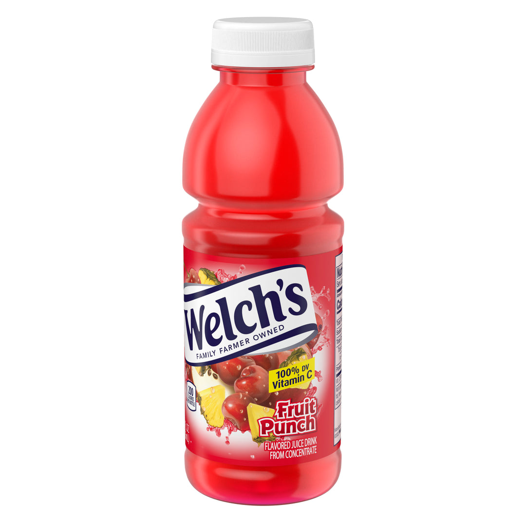 Welch's Fruit Punch Juice Drink-16 fl oz.-12/Case