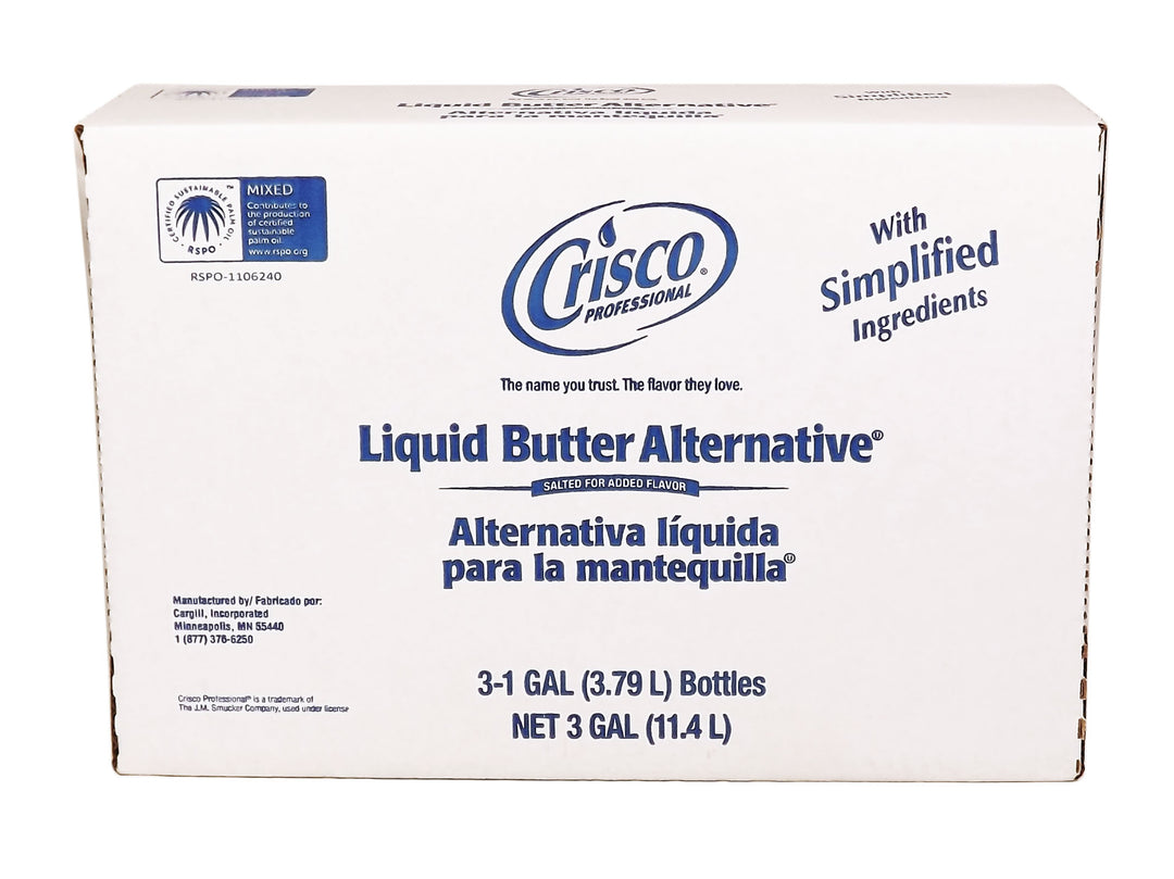 Crisco Professional Liquid Butter Alternative-1 Gallon-3/Case