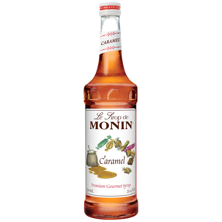 Monin Premium Caramel Syrup-750 Milileter-12/Case
