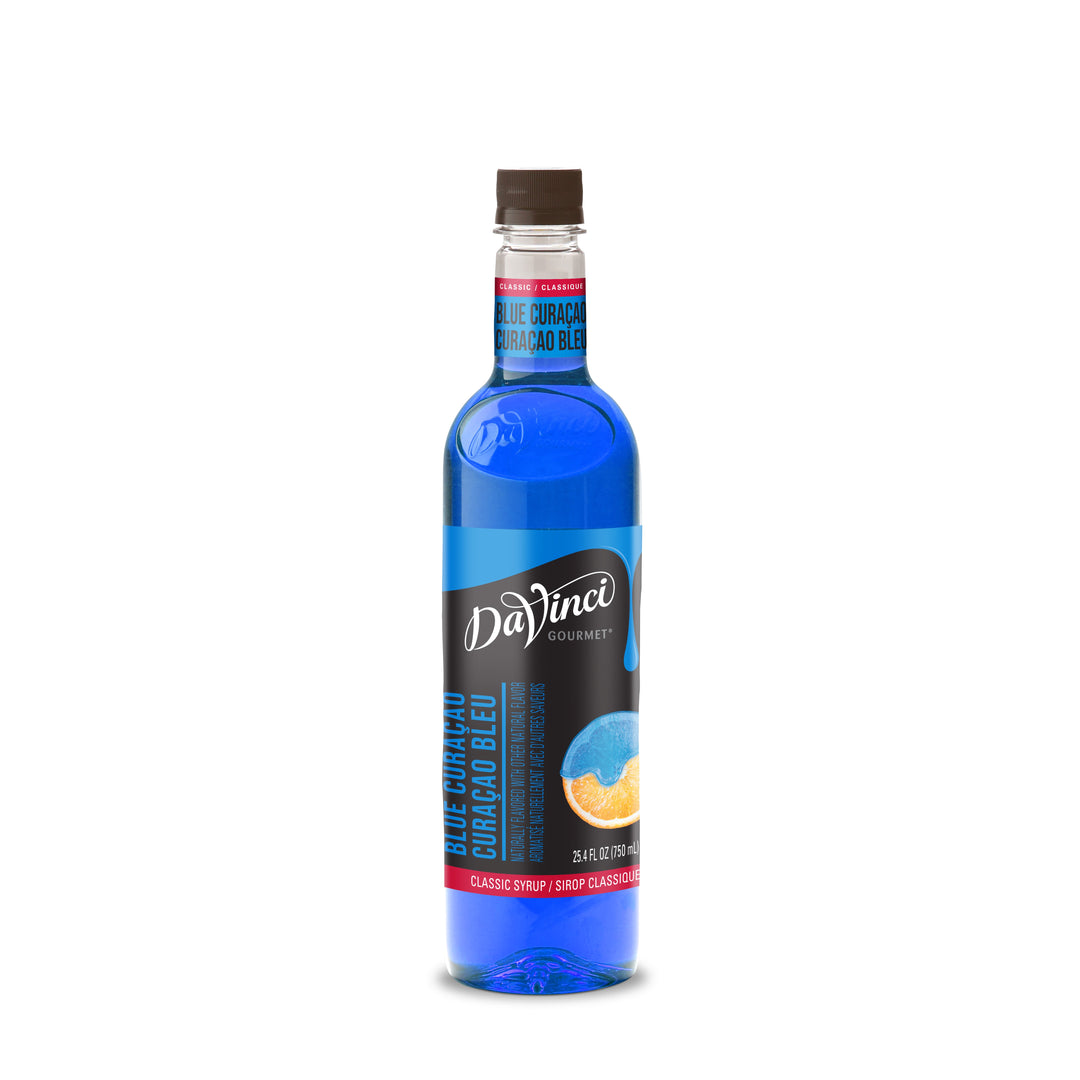 Davinci Gourmet Syrup Blue Curacao-750 Milliliter-4/Case