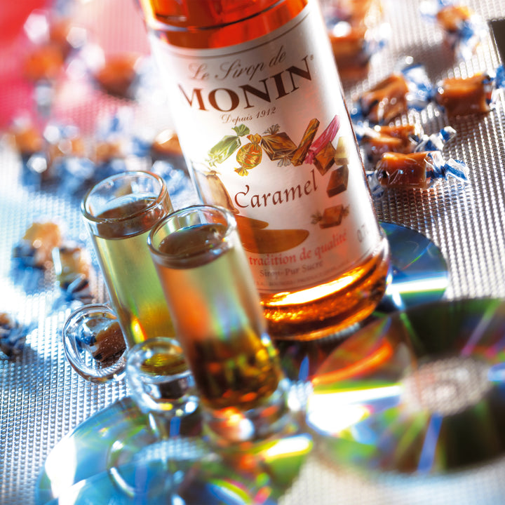 Monin Premium Caramel Syrup-1 Liter-4/Case