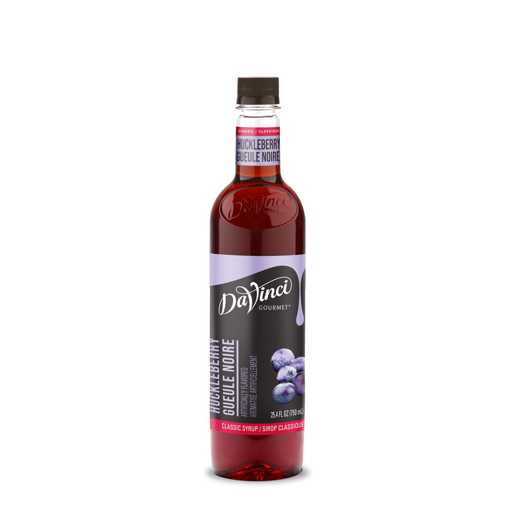 Davinci Gourmet Gourmet Huckleberry Syrup-750 Milliliter-4/Case