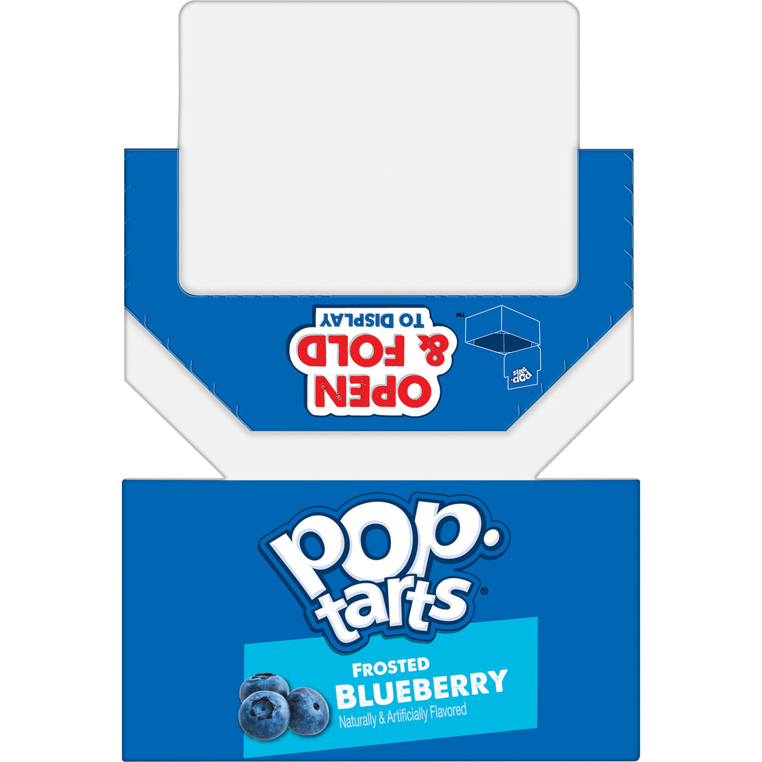 Kellogg's Pop-Tart Frosted Blueberry Two Count-3.3 oz.-6/Box-12/Case