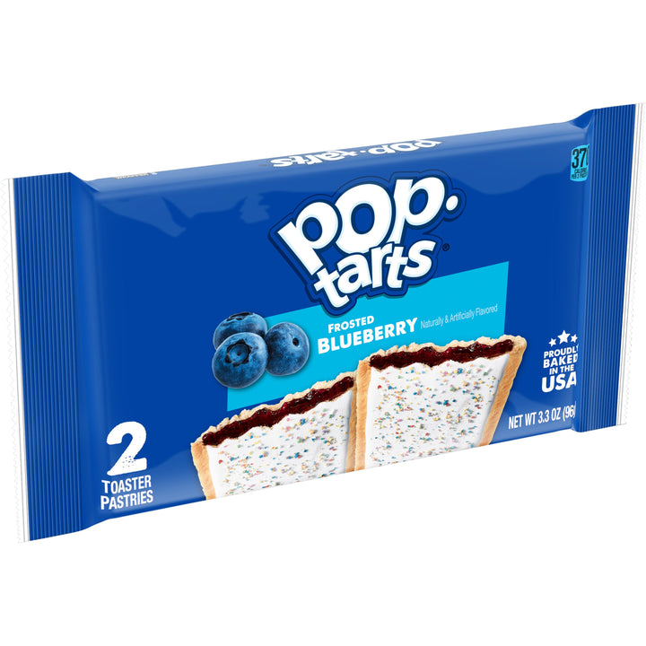 Kellogg's Pop-Tart Frosted Blueberry Two Count-3.3 oz.-6/Box-12/Case