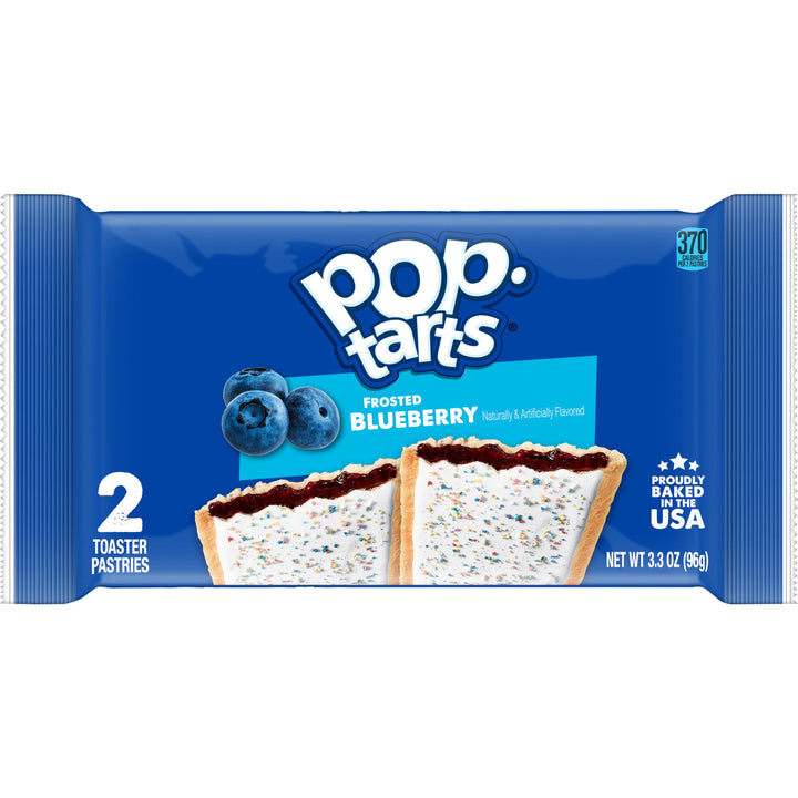 Kellogg's Pop-Tart Frosted Blueberry Two Count-3.3 oz.-6/Box-12/Case