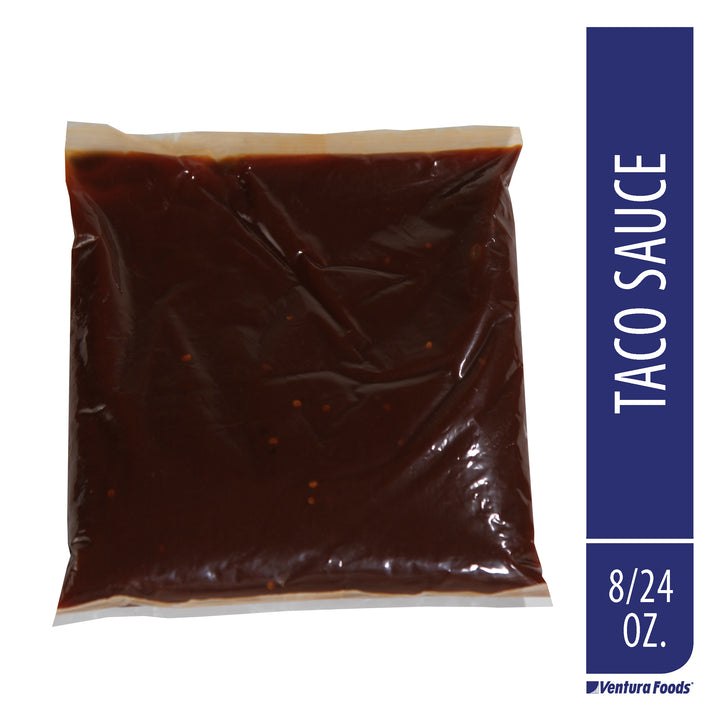 Sauce Craft Taco Sauce Pouch-24 oz.-8/Case