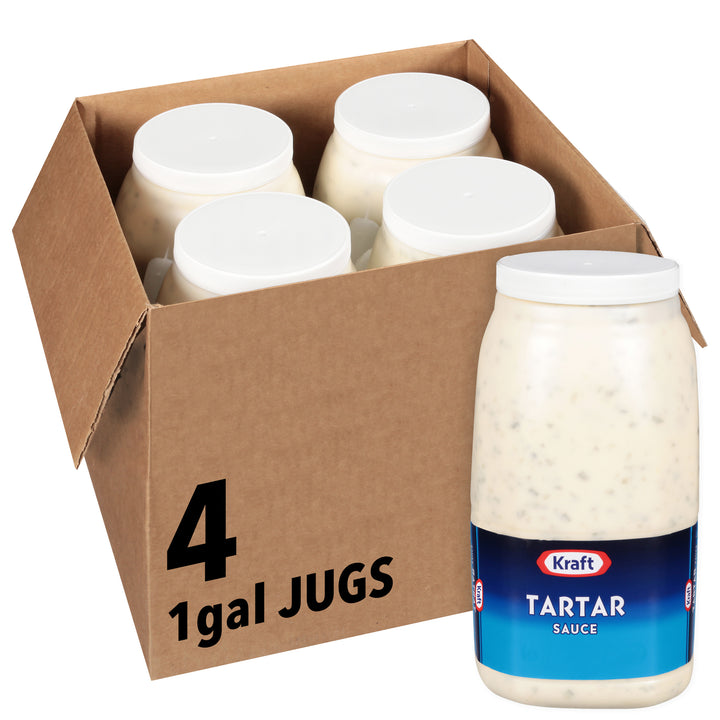 Kraft Tartar Sauce Single Serve-1 Gallon-4/Case