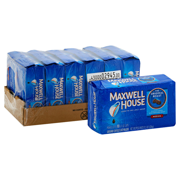 Maxwell House Coffee Maxwell House Ground Roast Medium-11.5 oz.-12/Case