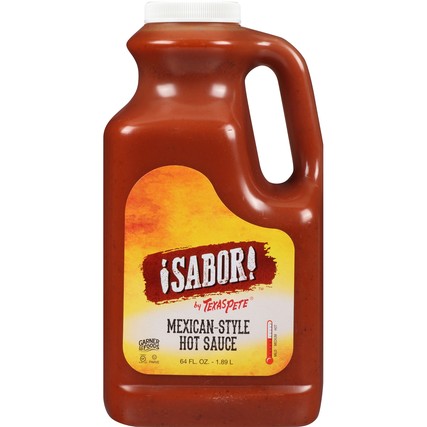 Texas Pete Mexican Style Hot Sauce Bulk-0.5 Gallon-4/Case