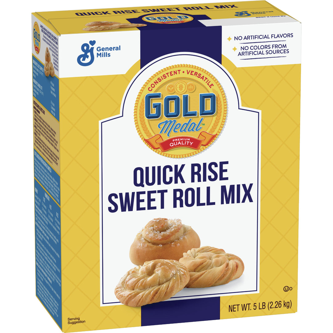 Gold Medal Quick Rise Sweet Roll Mix-5 lb.-6/Case