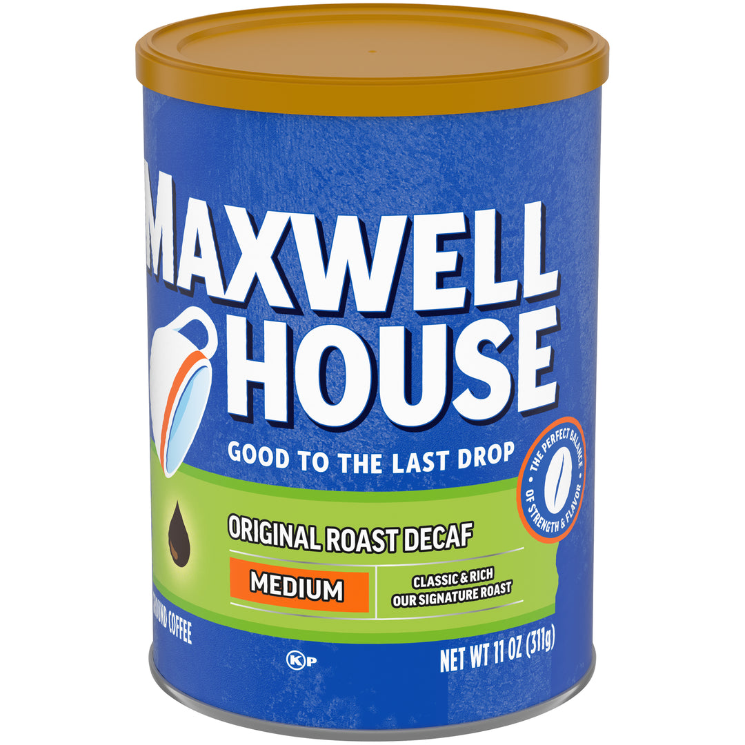 Maxwell House Decaffeinated Original Medium Ground Coffee-11 oz.-6/Case