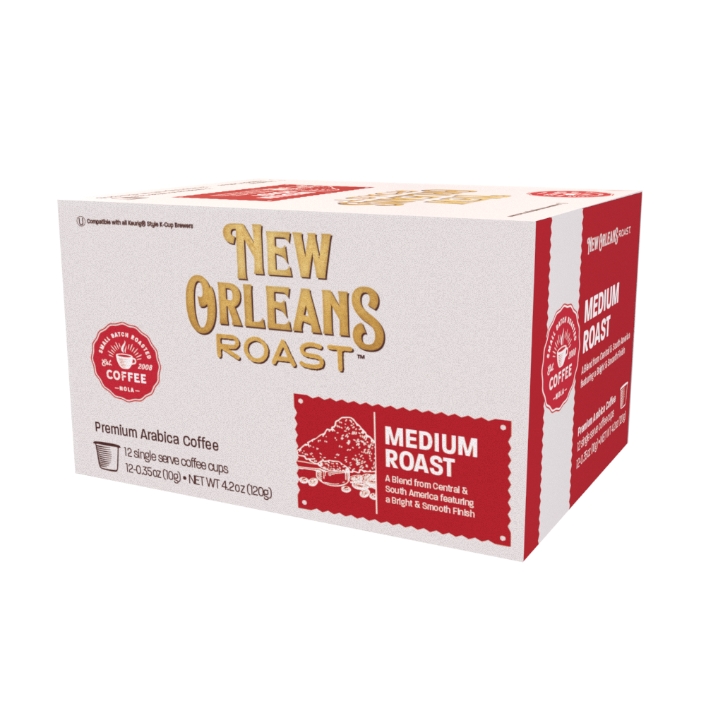 New Orleans Roast Medium Roast Single Serve-12 Count-6/Case