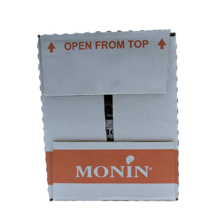 Monin Strawberry Flavor Syrup Glass-750 Milileter-1/Box-12/Case