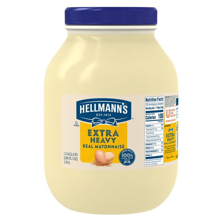Hellmann's Extra Heavy Mayonnaise Bulk-1 Gallon-4/Case