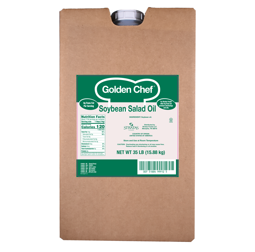 Golden Chef Soybean Salad Oil-35 lb.-1/Case