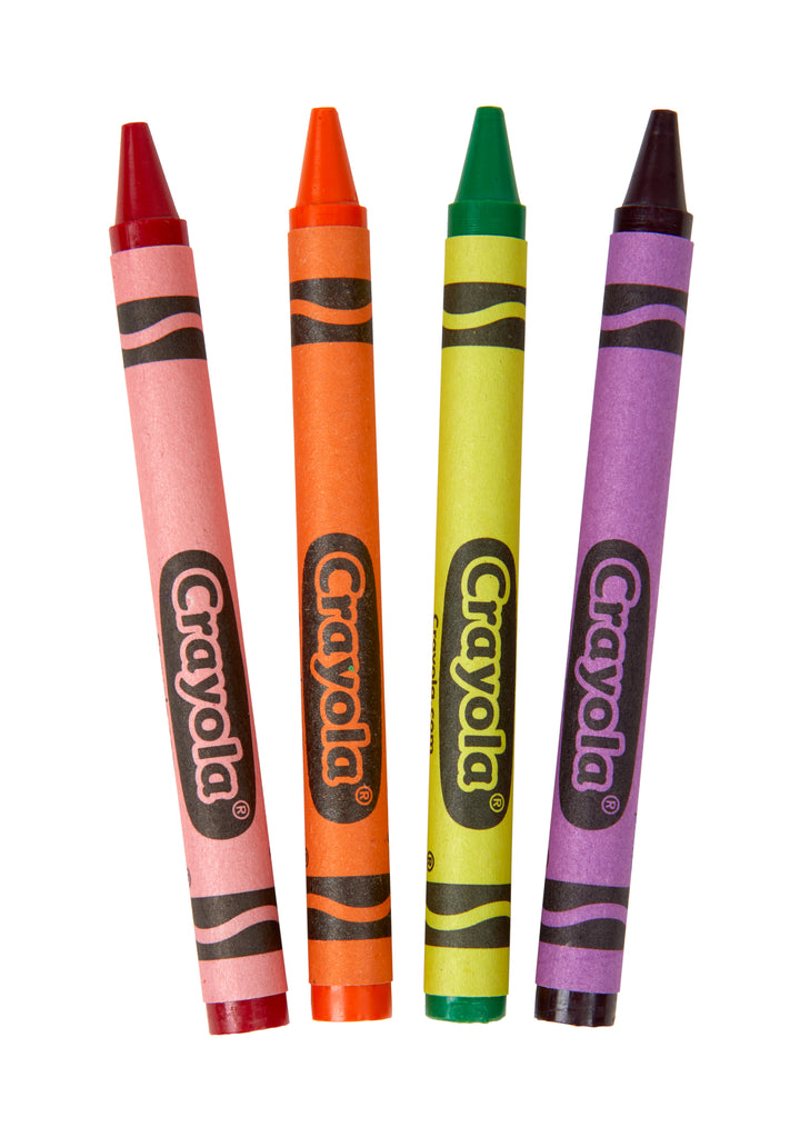 Crayola Crayon Bulk 4 Color Cello-4 Count-360/Case