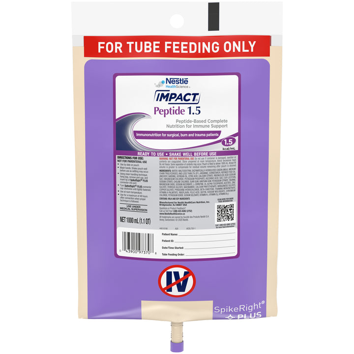 Impact Critical Care & Surgery Hi Cal Hi Nitrogen Liquid Formula-33.8 fl oz.-6/Case