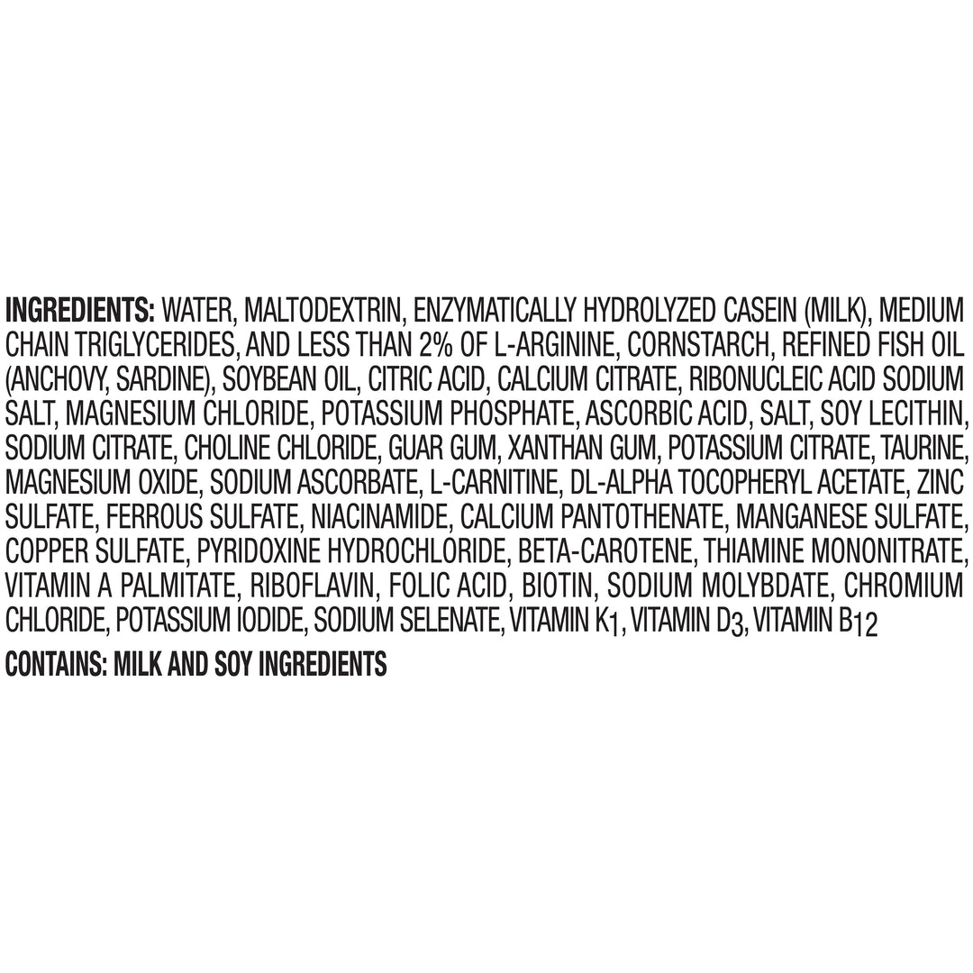 Impact Critical Care & Surgery Hi Cal Hi Nitrogen Liquid Formula-33.8 fl oz.-6/Case