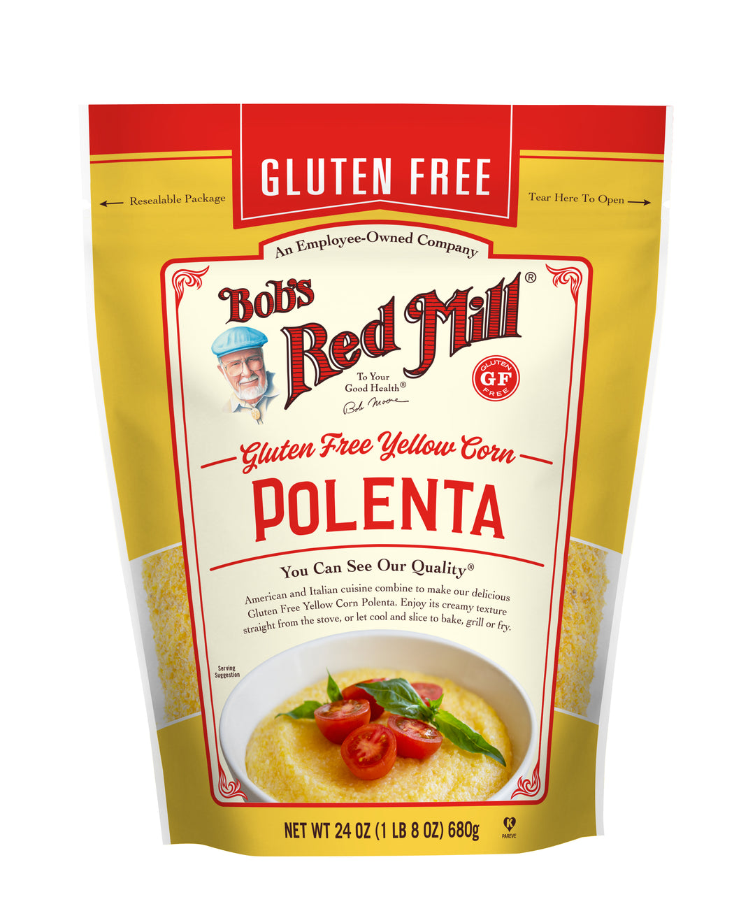 Bob's Red Mill Natural Foods Inc Gluten Free Yellow Corn Polenta-24 oz.-4/Case