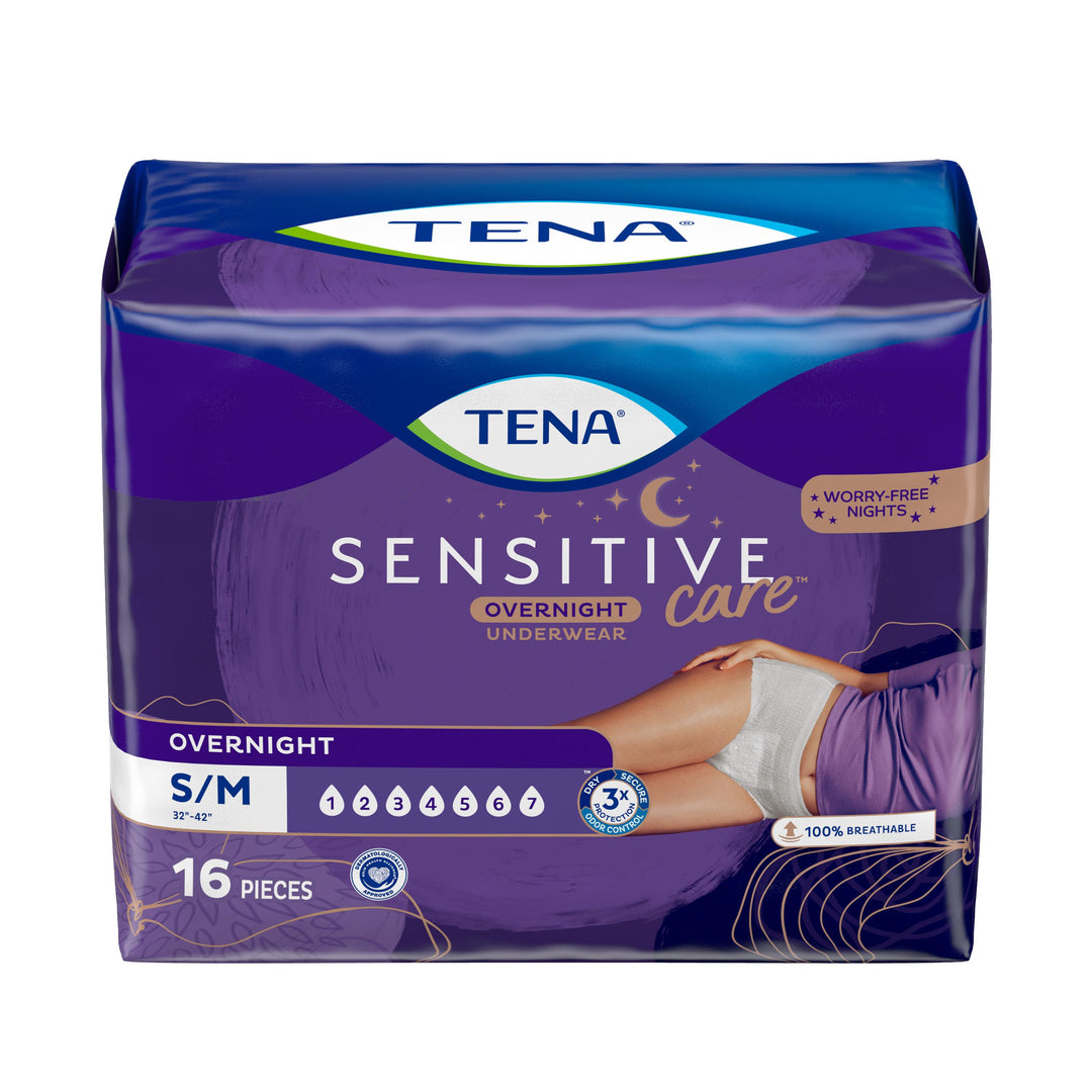 Serenity Tena Overnight Medium Underwear 4/16 Cnt.