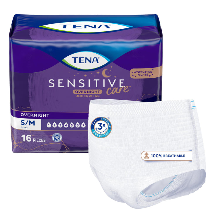 Serenity Tena Overnight Medium Underwear 4/16 Cnt.