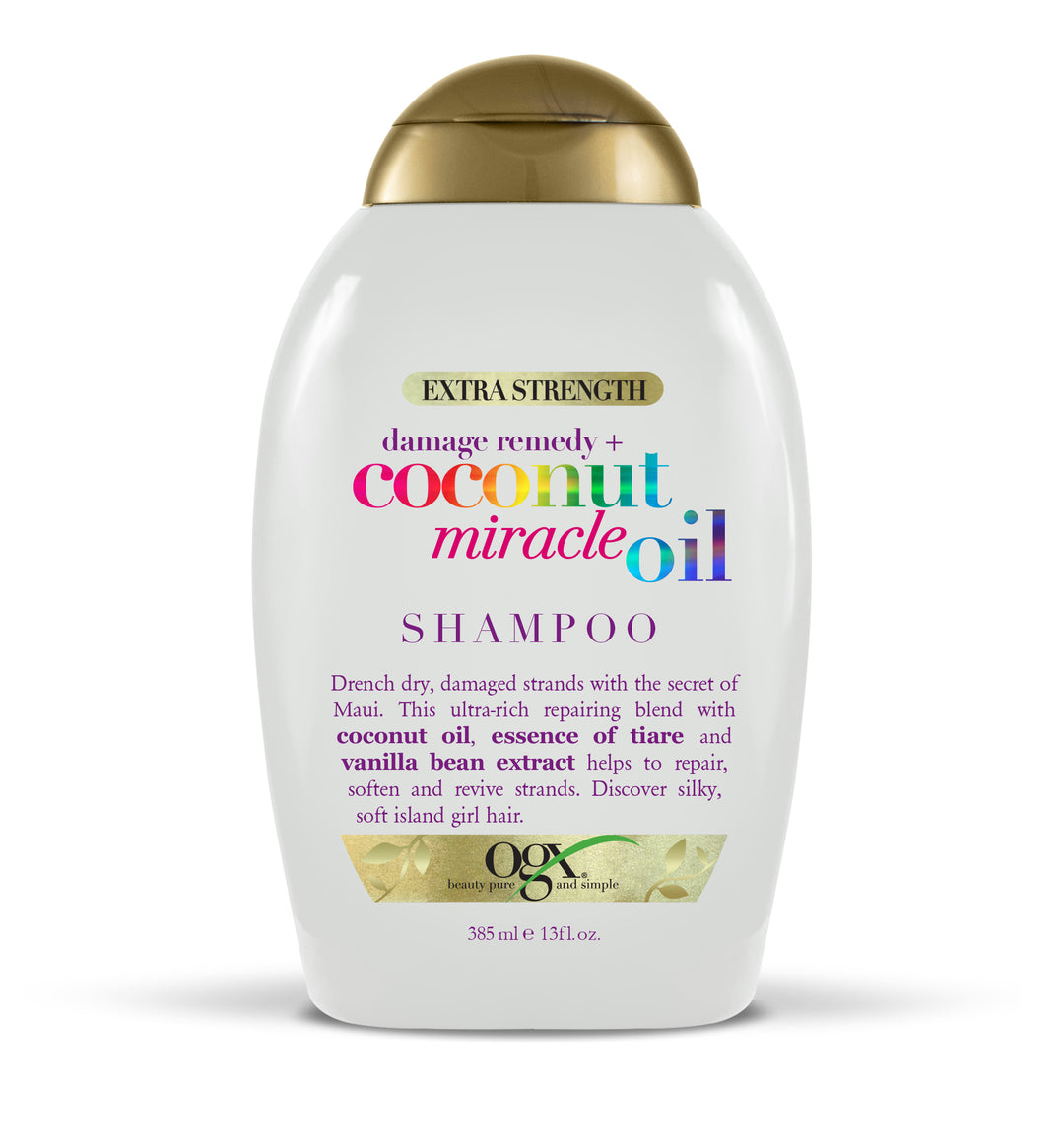 OGX Coconut Miracle Oil Shampoo-13 fl oz.-4/Case