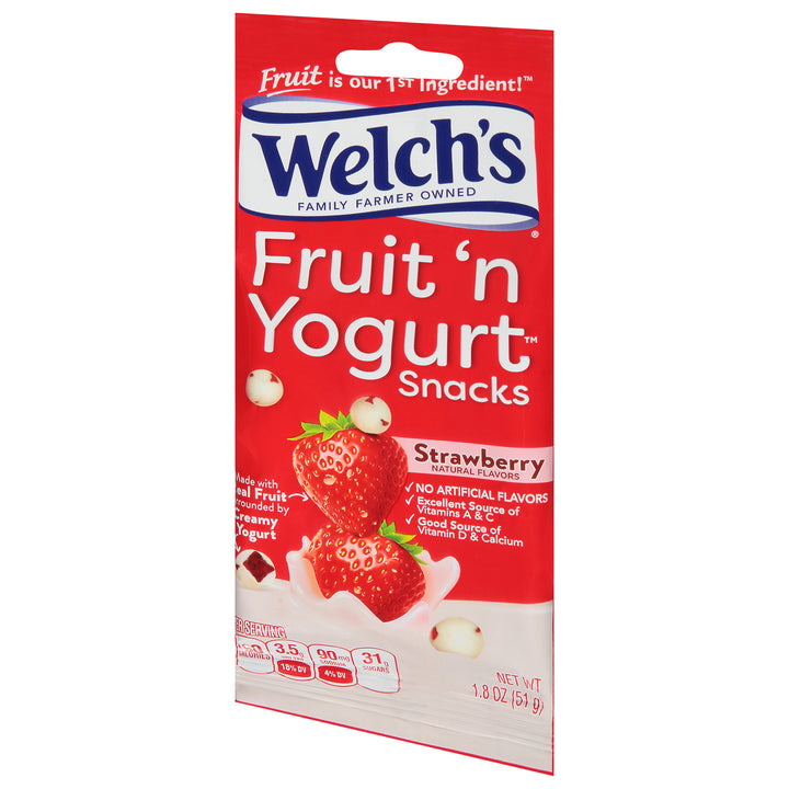 Welch's Fruit 'N Yogurt Strawberry-1.8 oz.-10/Box-4/Case