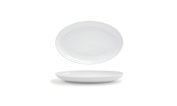 Front Of The House 11.5" Harmony Oval Plate-4 Each-1/Case