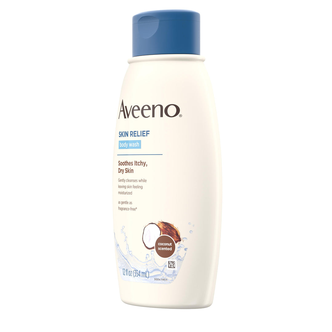 Aveeno Coconut Skin Relief Body Wash 12/12 Fl Oz.
