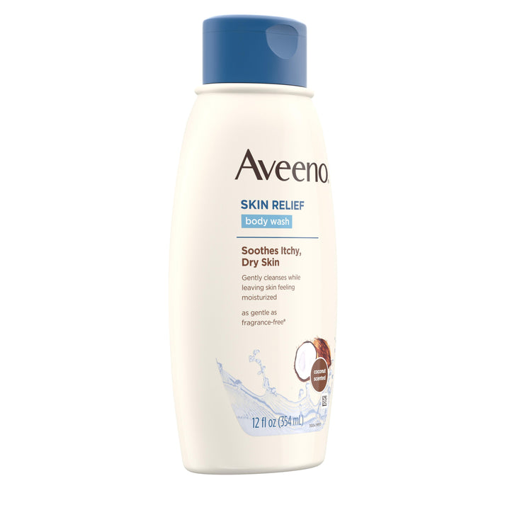 Aveeno Coconut Skin Relief Body Wash 12/12 Fl Oz.