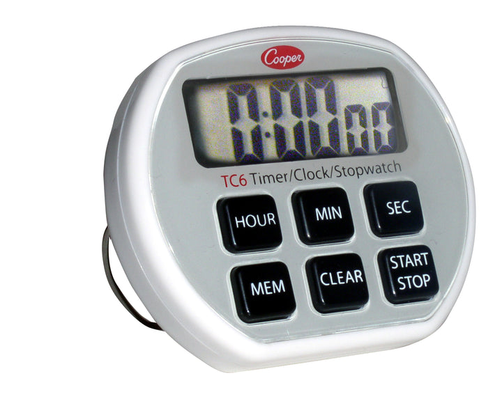 Cooper Electric Timer-Clock-And Stopwatch-1 Each