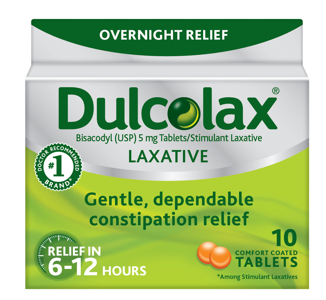 Dulcolax Stimulant Laxative Tablet-10 Count-6/Box-6/Case