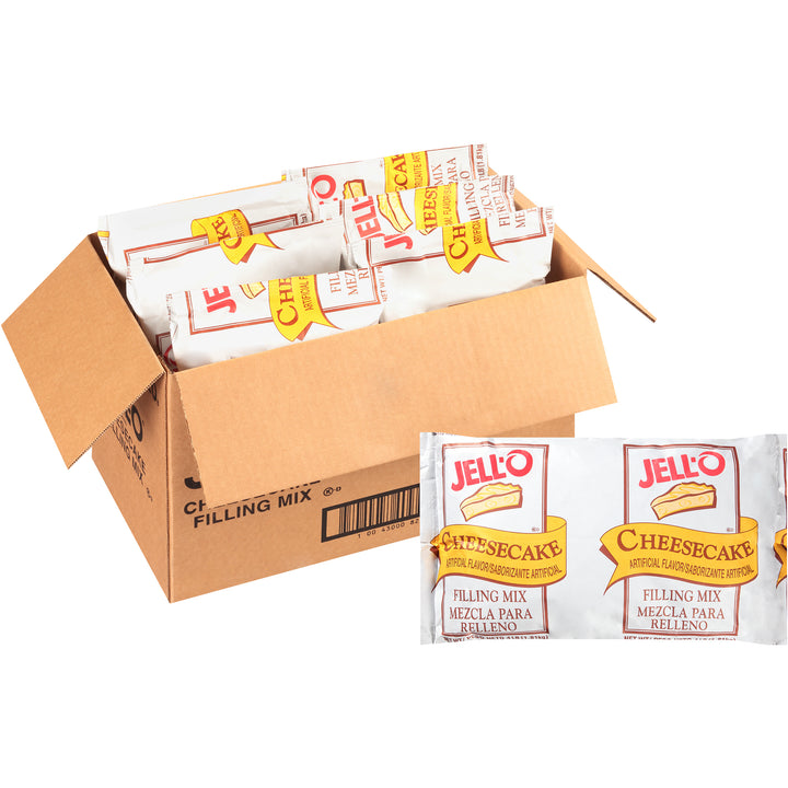 Jell-O Cheesecake Flavored Cake Mix-4 lb.-6/Case