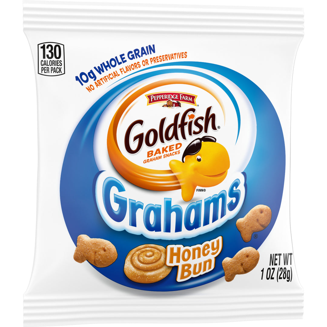 Pepperidge Farms Goldfish Honey Bun Whole Grain Grahams-1 oz.-300/Case