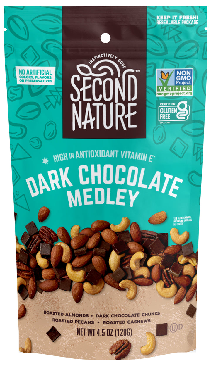 Second Nature Dark Chocolate Medley-4.5 oz.-12/Case