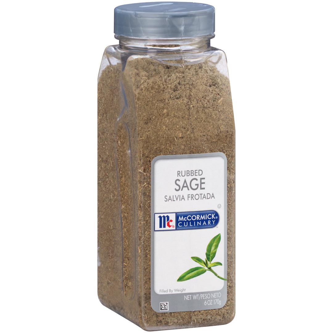 Mccormick Culinary Rubbed Sage-6 oz.-6/Case