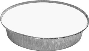 Hfa Handi-Foil 9 Inch Round Aluminum Pan With Foil Board Lid Combo-500 Count-1/Case