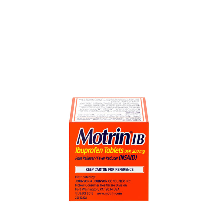 Motrin Caplets-50 Count-6/Box-8/Case