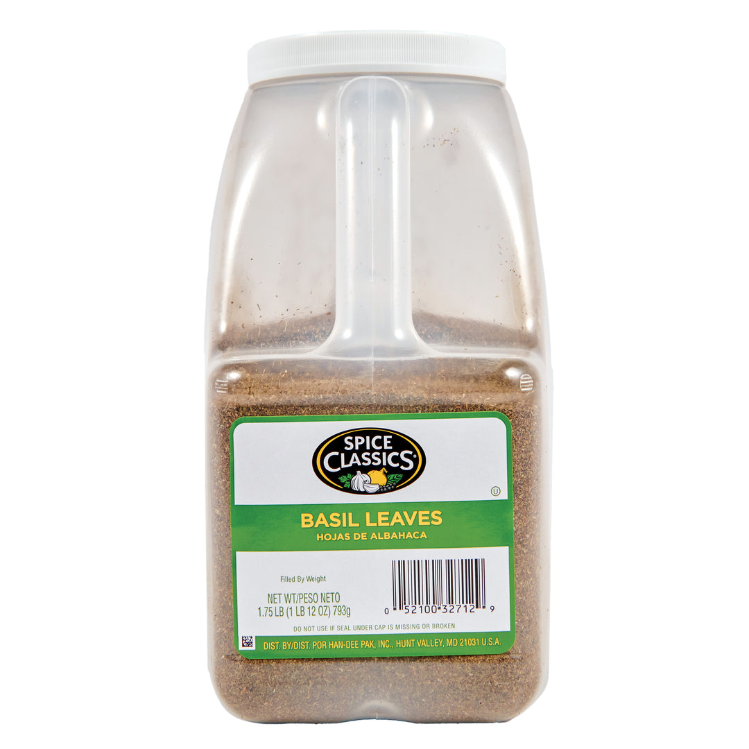 Spice Classics Basil Leaves-1.75 lb.-3/Case