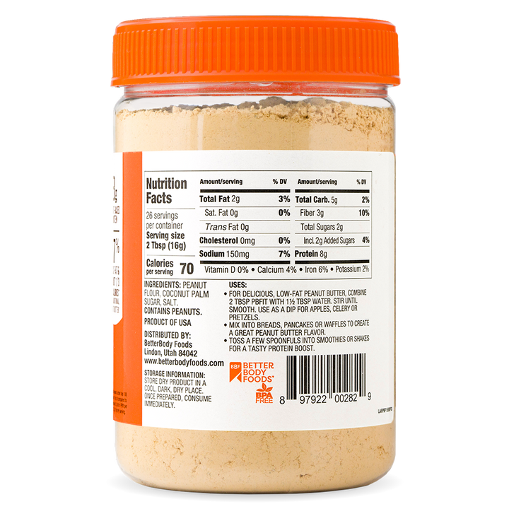 Pbfit Peanut Butter Powder-15 oz.-6/Case
