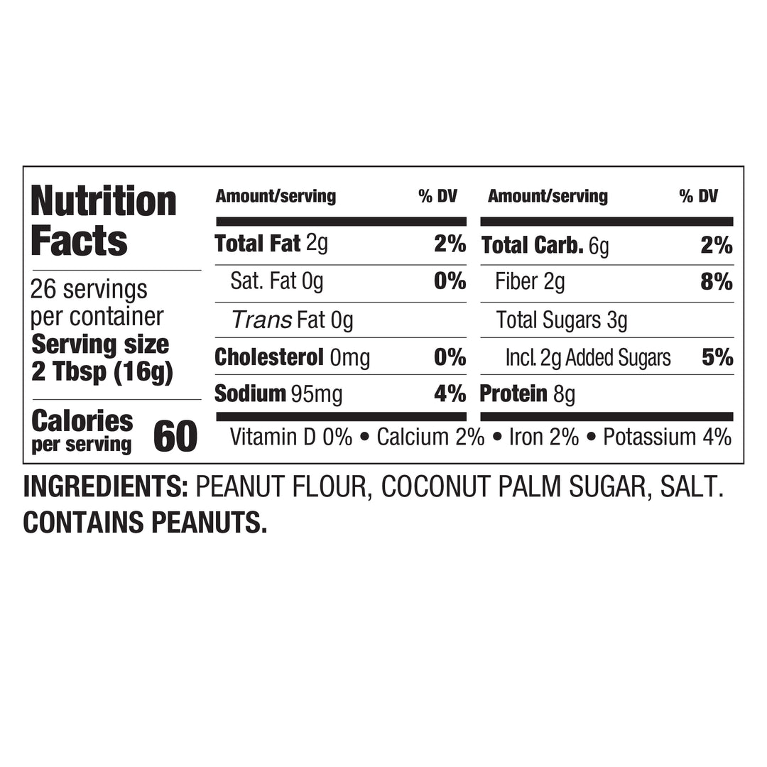 Pbfit Peanut Butter Powder-15 oz.-6/Case