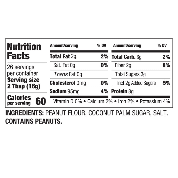 Pbfit Peanut Butter Powder-15 oz.-6/Case
