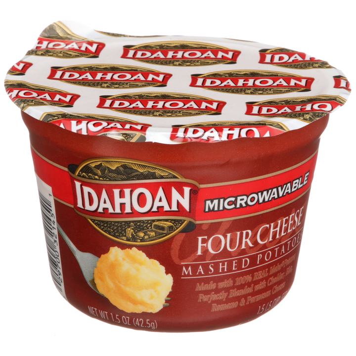Idahoan Foods Four Cheese Microwavable Bowl-1.5 oz.-10/Case