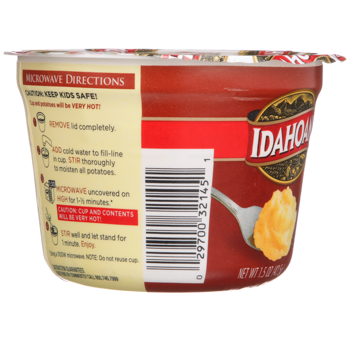 Idahoan Foods Four Cheese Microwavable Bowl-1.5 oz.-10/Case