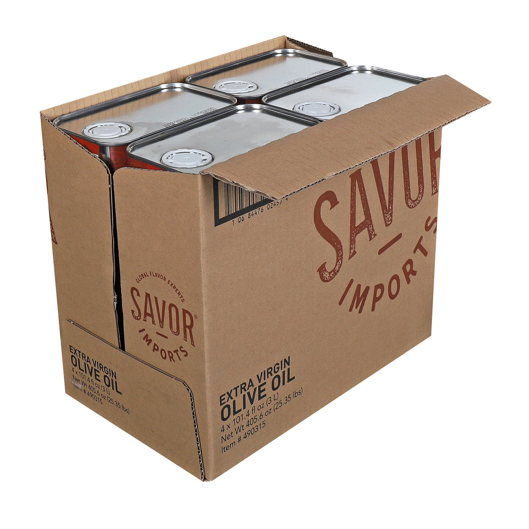 Savor Imports Extra Virgin Olive Oil-3 Liter-4/Case